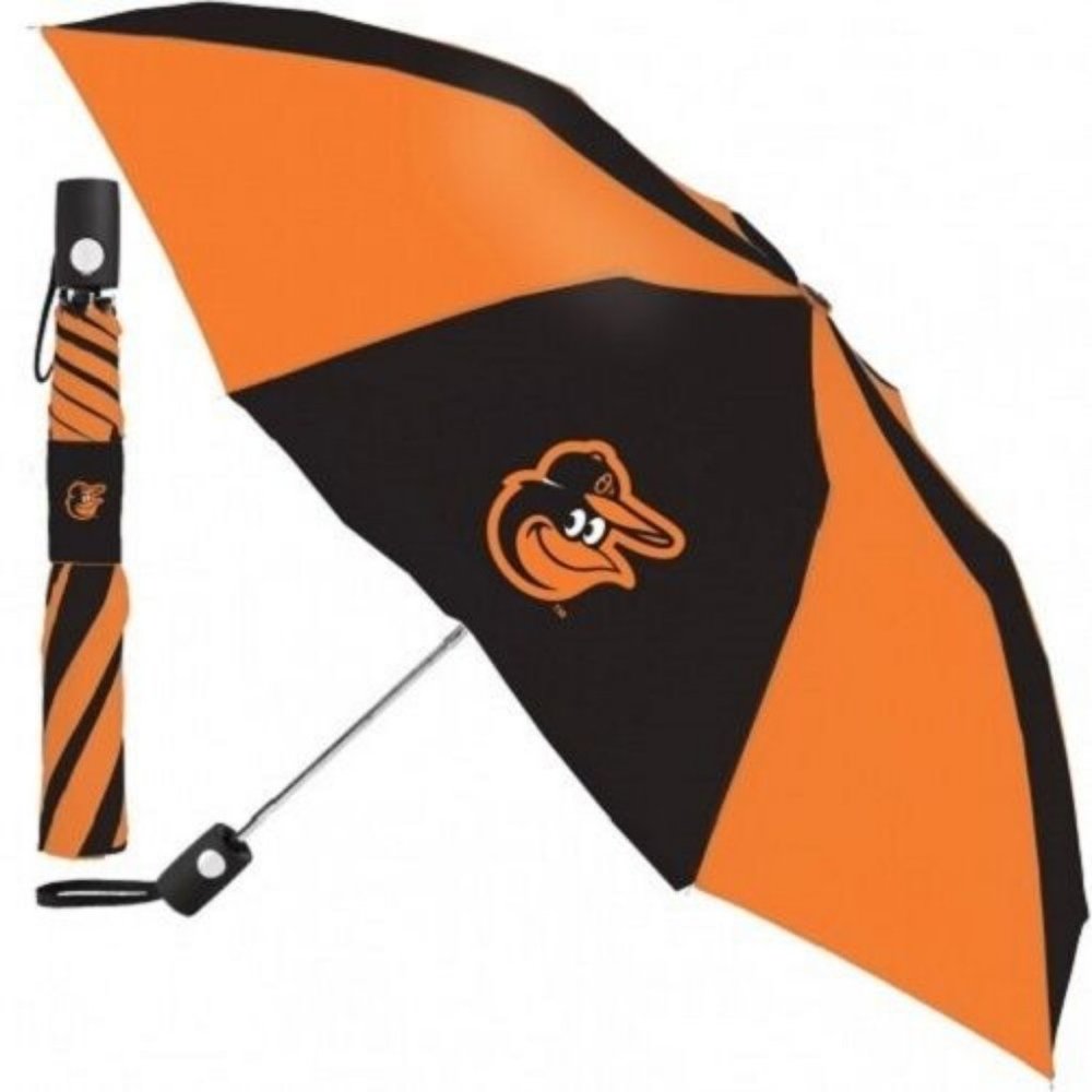 MLB Baltimore Orioles 42" Travel Umbrella by McArthur for Windcraft